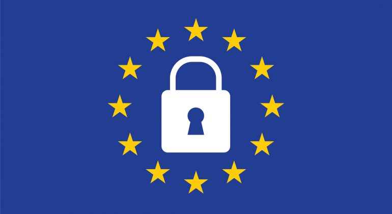 General Data Protection Regulation (GDPR) padlock